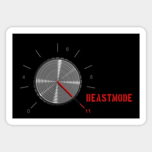 Pump up the Beastmode Sticker